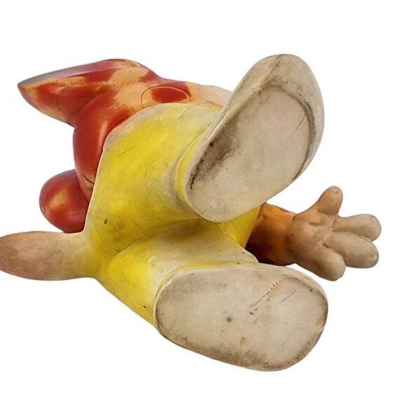 Vintage Tom and Jerry Squeaky Jerry Mouse 9" Kitschy Toy 1960s - Picture 5 of 11